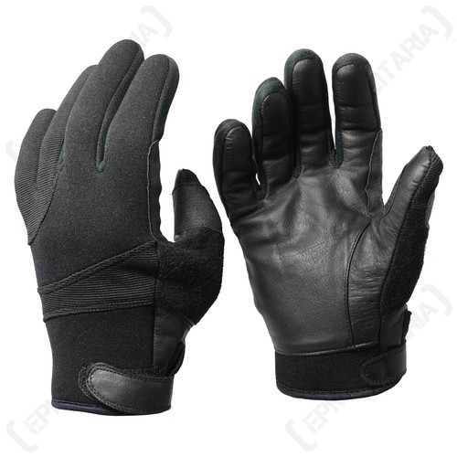 Neoprene gloves with - neoprene, leather