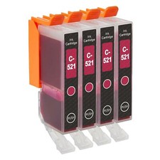4 Magenta Ink Cartridges for