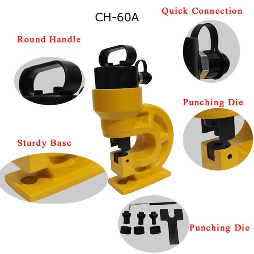 Hot hydraulic hole punching - hot,