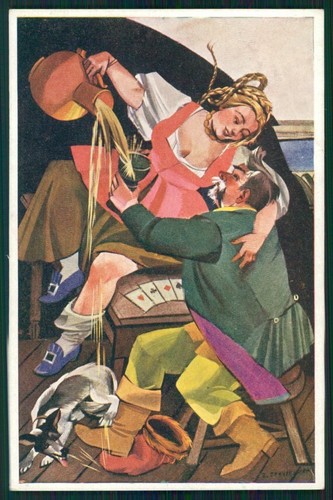 Artist signed playing - signed, cards