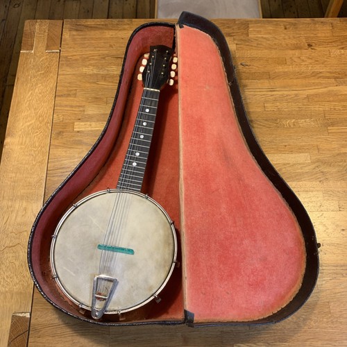 Antique vintage banjo - vintage,