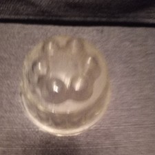 vintage small glass jelly