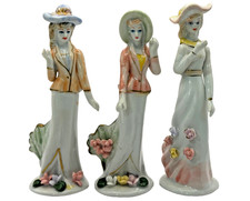 Vintage Art Deco Women Set of
