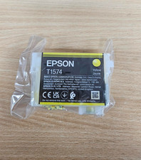 Original Epson T1574 Yellow Ink Cartridge (C13T15744010) - Clearance