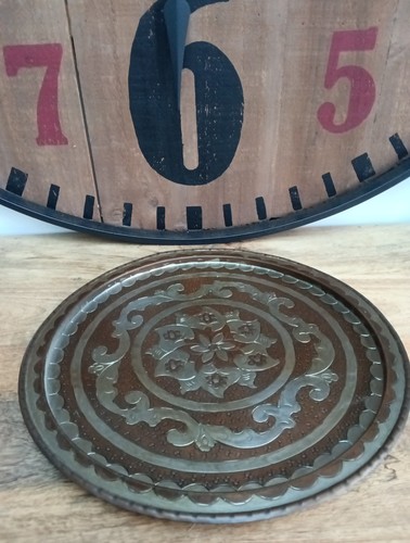 Metal oriental tea - metal, tray
