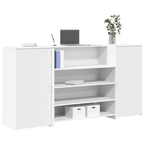 Reception desk white - reception,