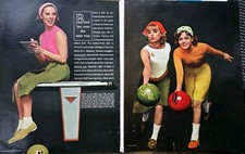 1964 Womens AMF Bowling Balls