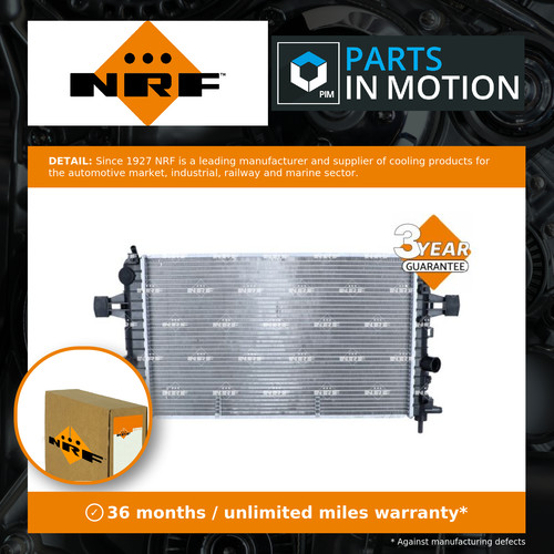 Radiator fits vauxhall zafira - radiator,