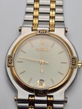GUCCI 9000M 32mm GOLD SILVER