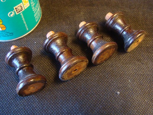 Vintage mahogany hardwood - x,