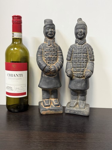 Pair ceramic chinese - of, qin