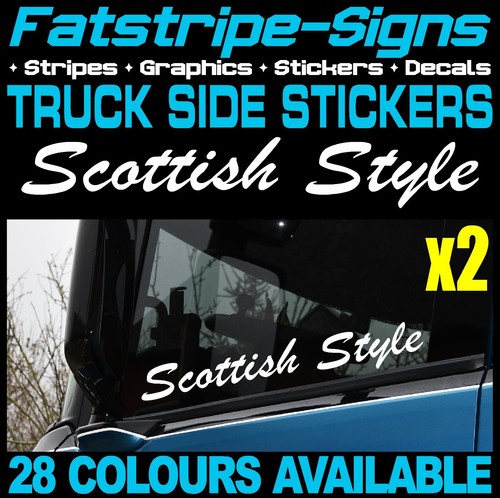 Scottish style truck - style,
