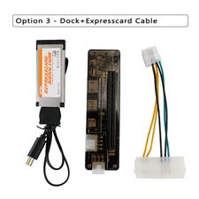 V8.5 EXP GDC PCIe PCI-E PCI Laptop External Independent Video Card Dock UK