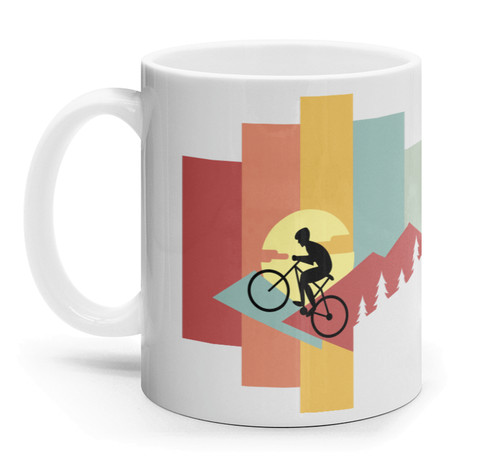 Cycling mug bike riding - mug,,