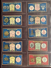 MITCHELLS REGIMENTAL CRESTS AND COLLAR BADGES FULL SET 25 CARDS
