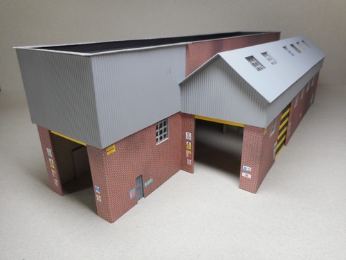 Gauge locomotive shed - oo,