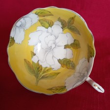 STUNNING VINTAGE PARAGON 'YELLOW FLORAL' DESIGN CABINET TEA CUP