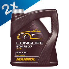 2x Mannol Longlife 5W30