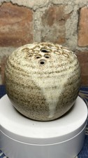 Signed Studio Pottery Flower