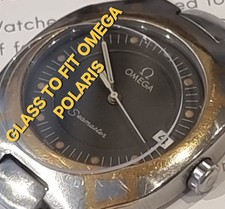 Sapphire High Quality Glass To Fit Omega Polaris Mens 31mm Case Japan Made