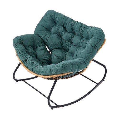 Papasan rocking chair - rocking, nest