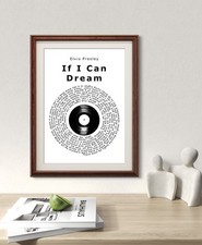 Elvis poster can dream - can,