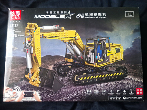 Mould king mechanical - mechanical, digger