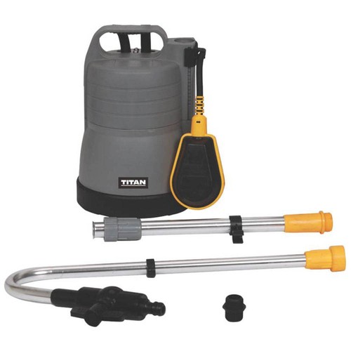 Titan water butt pump - pump, float