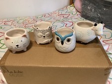 Collection 4 Ceramic Planters