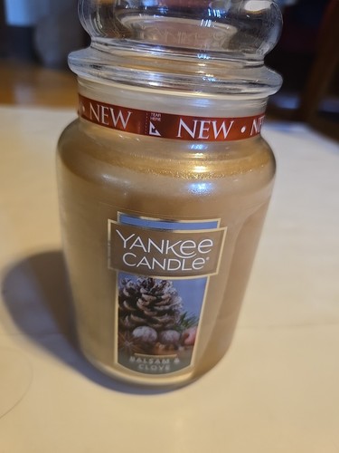 Large yankee candle balsam and - yankee,