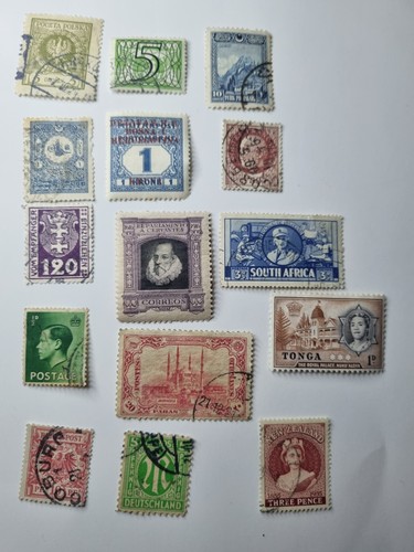 Vintage world stamps lot - world,