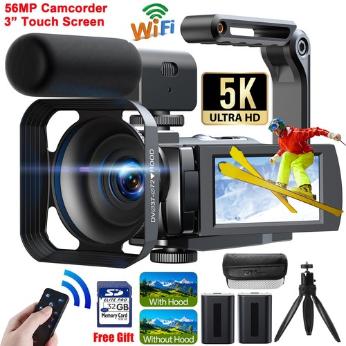 Camcorder video camera 5k - camera,,