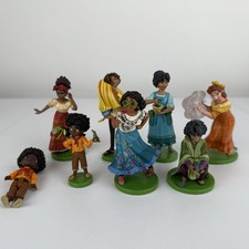 Disney Encanto Figures X8 Set Mirabel Bruno Madrigal Family - Cake Toppers