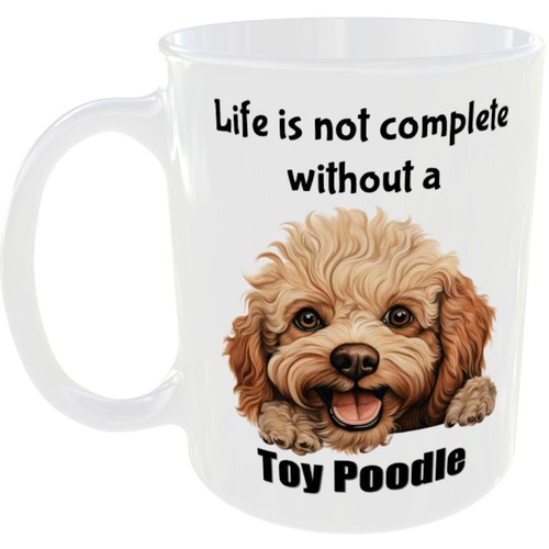 Toy poodle mug dog - toy,