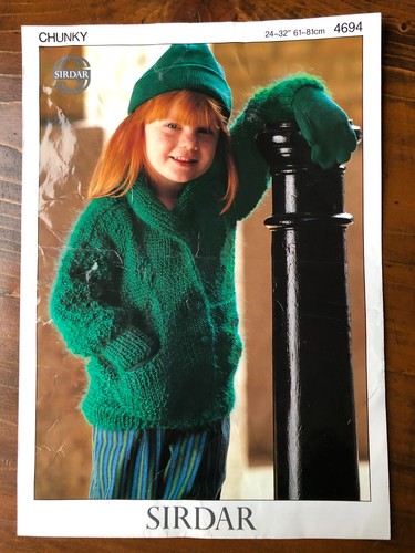 Sirdar 4694 knitting pattern