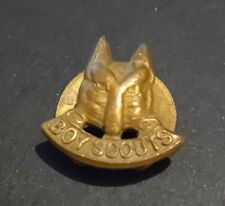 Old Wolf Head Scout Club Lapel Badge - Boy Scouts