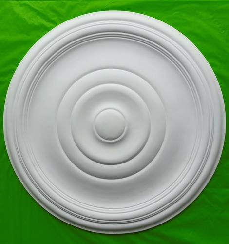 Plaster ceiling rose - plaster, large