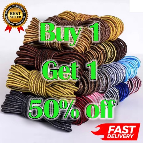 Round shoe laces hiking - round,