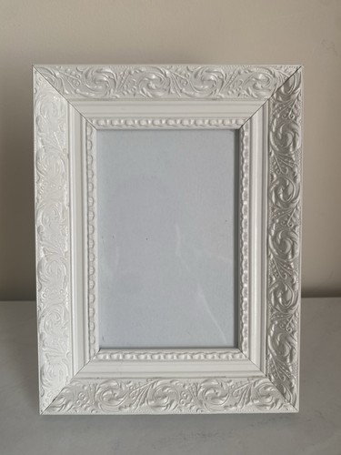 Vintage style white - style, embossed