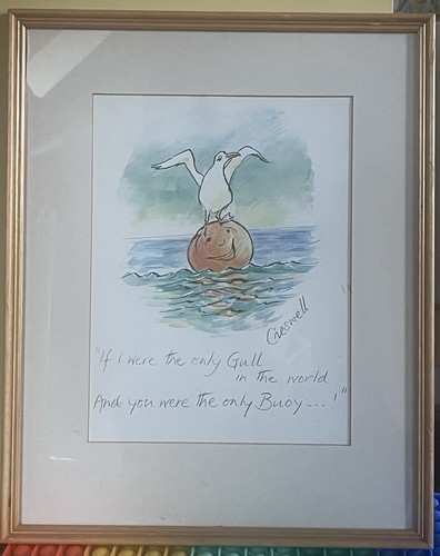 Signed framed creswell - signed,
