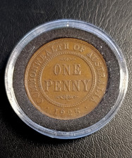 1925 Australia Penny coin - KM# 23 - XF/VF - EXT RARE -  #MP01
