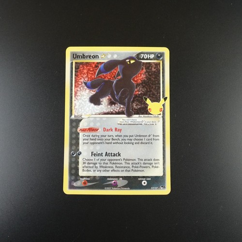 Umbreon gold star 17 - umbreon,