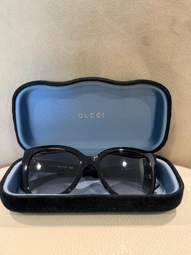 Gucci ggo459s black sunglasses - gucci,