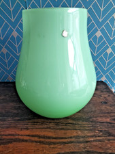 Large Jade Green Italian Glass