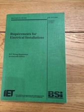 Requirements For Electrical Installations 17th Edition