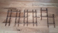 Vintage Wood Spoon Wall Rack Collector Souvenire Display Holders X 3