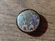 Antique Satsuma Button -