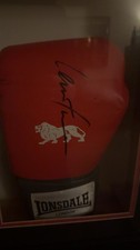 Lennox Lewis Signed Glove