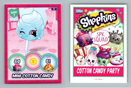 Mini cotton candy shopkins - cotton, #37
