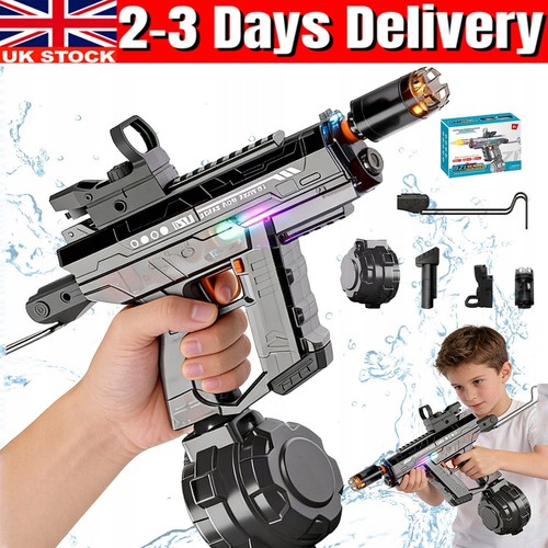 Electric water gun led squirt - led,